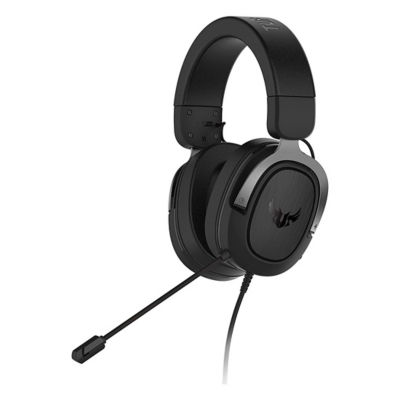 ASUS TUF GAMING H3 飞行堡垒H3 电竞耳机具备 7.1 环绕音效、浑厚低音、轻量设计、快速降温耳罩，适用于 PC、PS4、Xbox One 及 任天堂 Switch_免税价格_亿点免税