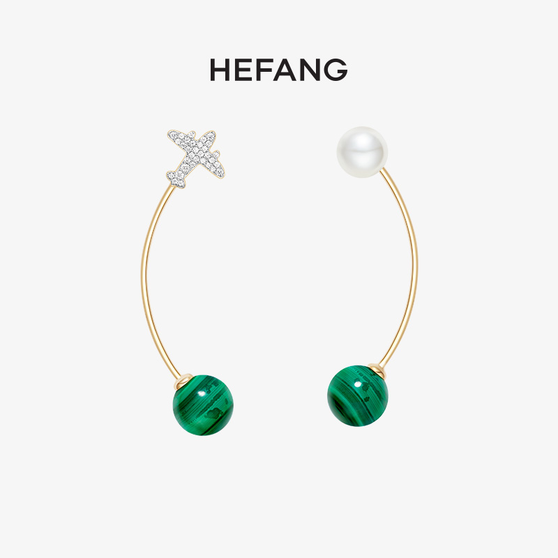 HEFANG 女士小岛旅行耳环 HFG05507435 均码 _免税价格_亿点免税