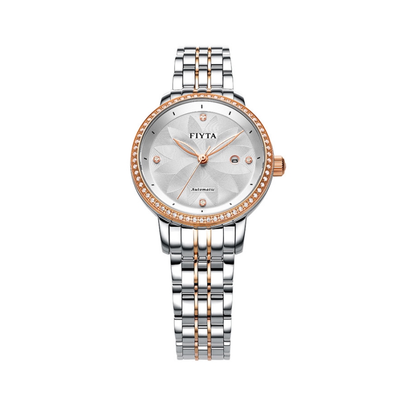 fiyta 飞亚达花语精钢自动表la802008.mwmd_免税价格_免税课代表