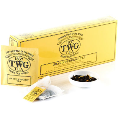 TWG Tea | 手工纯棉茶包 御典婚礼茗茶_免税价格_亿点免税