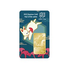 KOMSCO 2023癸卯兔年 黄金卡片 37.5g