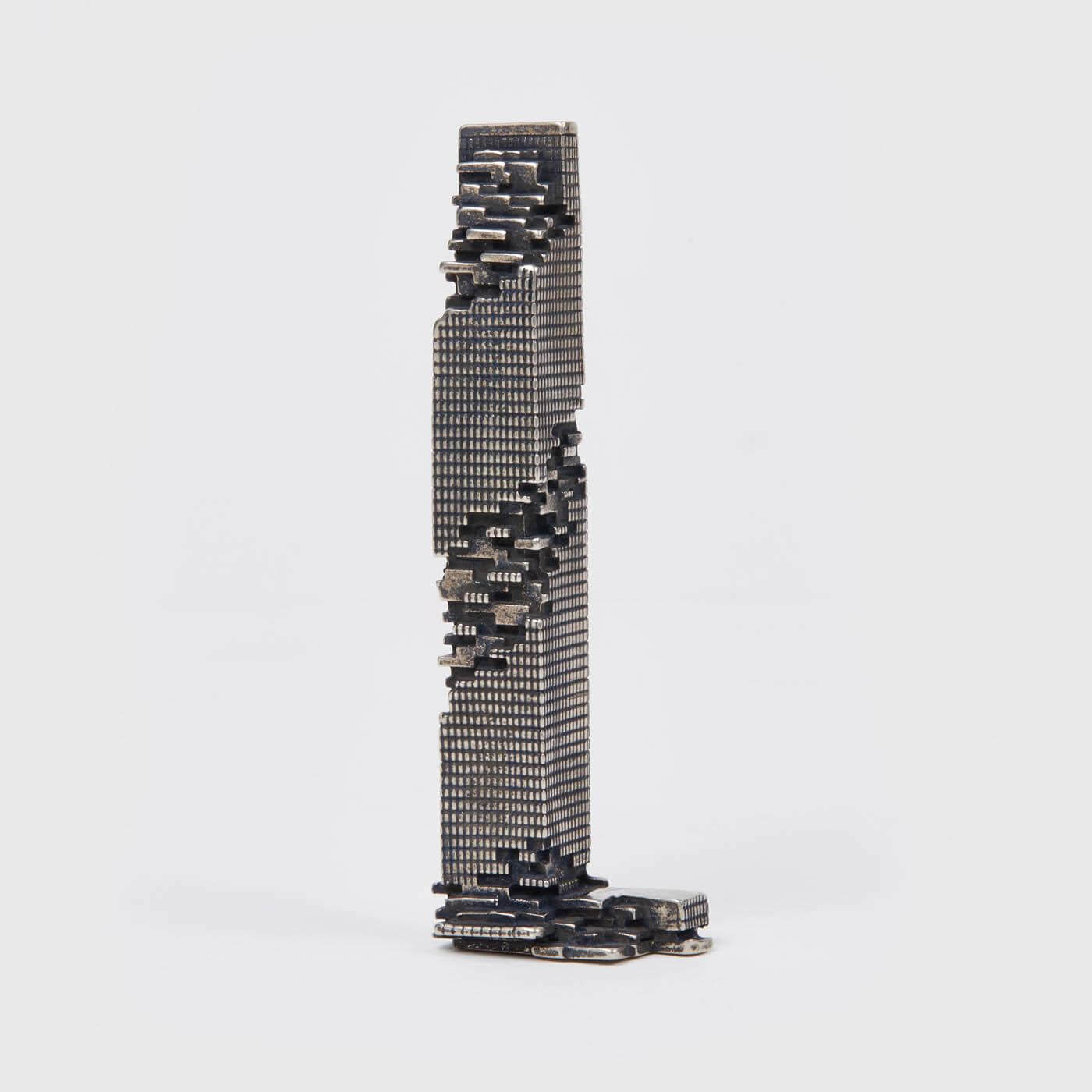 MAHANAKHON SKYWALK MAGNET 3D BUILDING - BLACK_免税价格_亿点免税