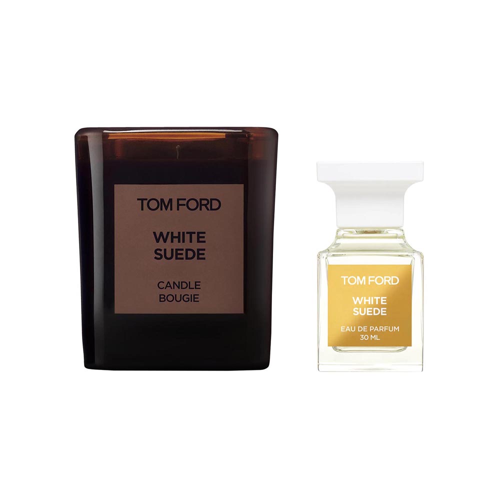 TOM FORD 汤姆福特 暗麝心魄奢香蜡烛组合（白麝香30ml+白麝香蜡烛） 麝香调