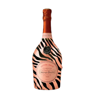 Laurent Perrier 罗兰百悦 粉红斑马纹香槟 750毫升 | Laurent Perrier Cuvee Rose Zèbre Champagne 750ml_免税价格_亿点免税