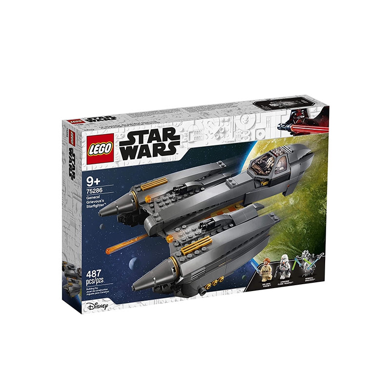 LEGO 乐高格里弗斯将军的星际战斗机拼插玩具_免税价格_亿点免税