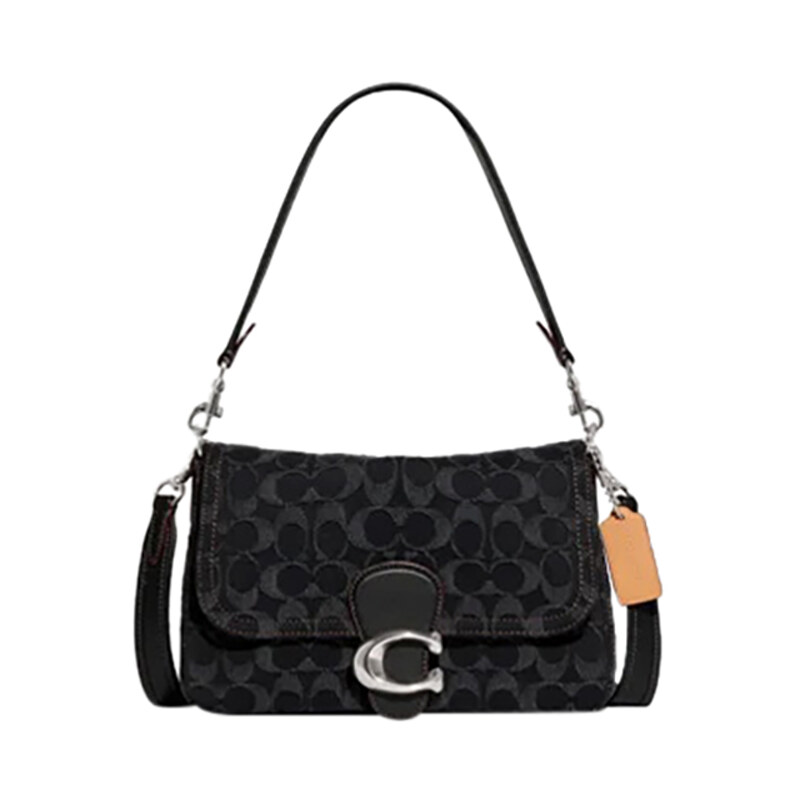 Coach SOFT TABBY SHOULDER BAG IN SIGNATURE DENIM