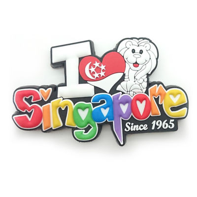 SINGAPORE MERLION MAGNET - I LOVE SINGAPORE_免税价格_亿点免税