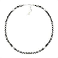 VERTE VERTE Un.silver.158 / avec necklace ver.05 (5mm)(gray)_免税价格_亿点免税