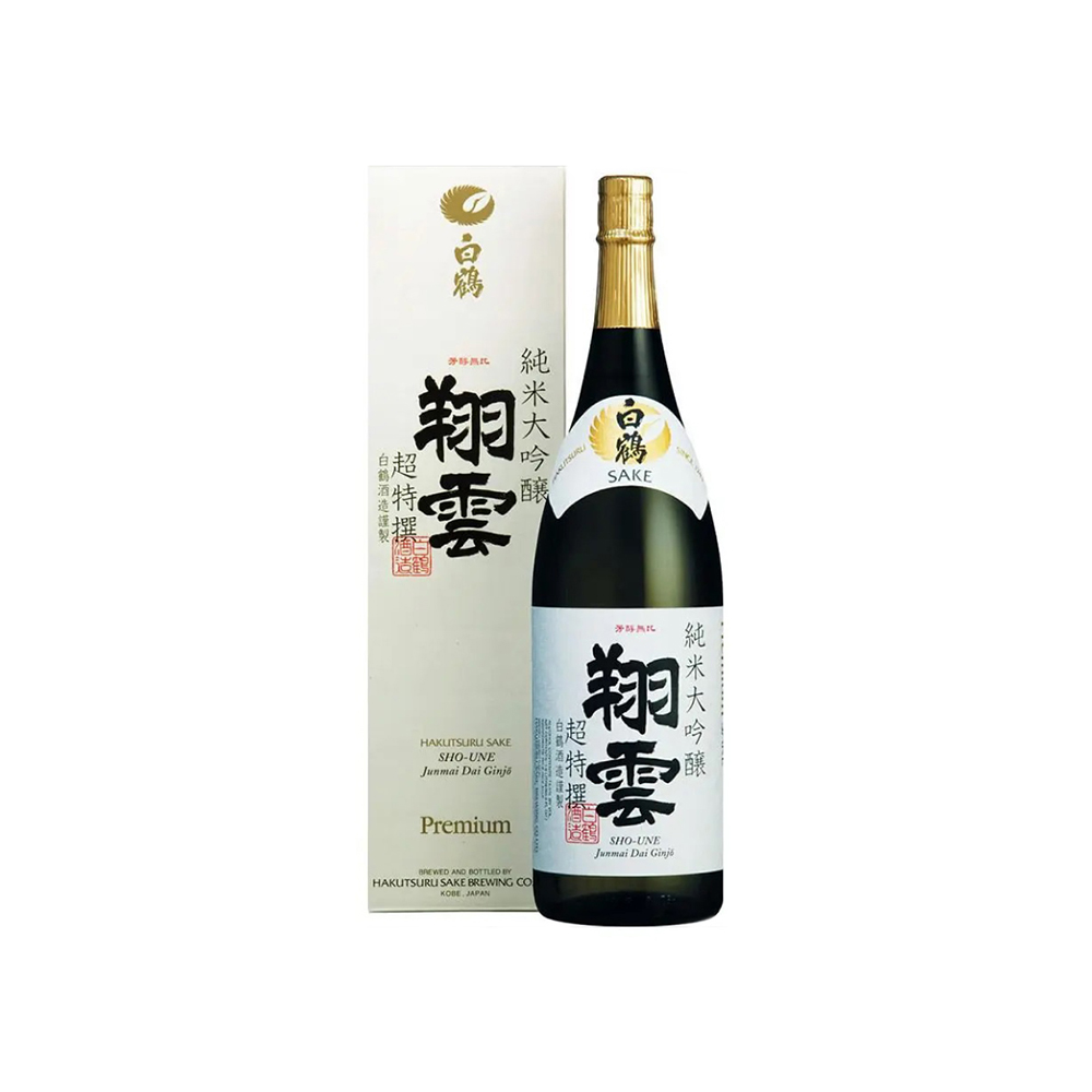 白鹤 翔云纯米大吟酿（山田锦）清酒（最佳赏味期2024年10月03日） 15.5%/1800ml_免税价格_亿点免税