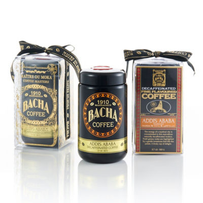 Bacha Coffee (夿萐咖啡) | 亚的斯亚贝巴脱因研磨咖啡系列礼盒 - 精致风味 - 160克/5.6盎司_免税价格_亿点免税