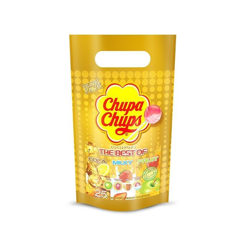 Chupa Chups珍宝珠混合水果味硬糖棒棒糖300g_免税价格_亿点免税