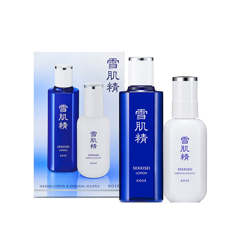 SEKKISEI 雪肌精化妆水轻绵美容乳液套装a（200ml+140ml）_免税价格