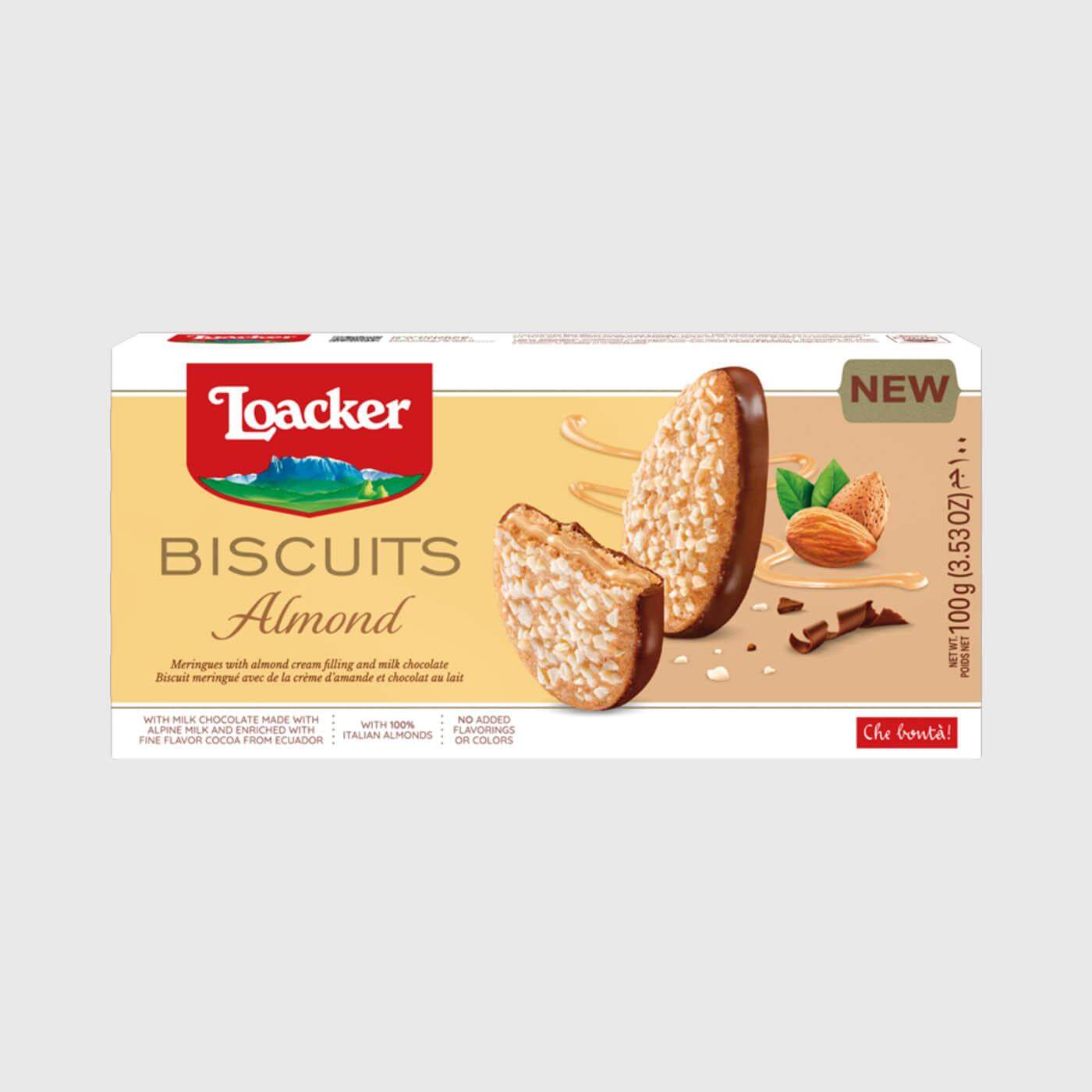 LOACKER Almond Biscuits 100g_免税价格_亿点免税