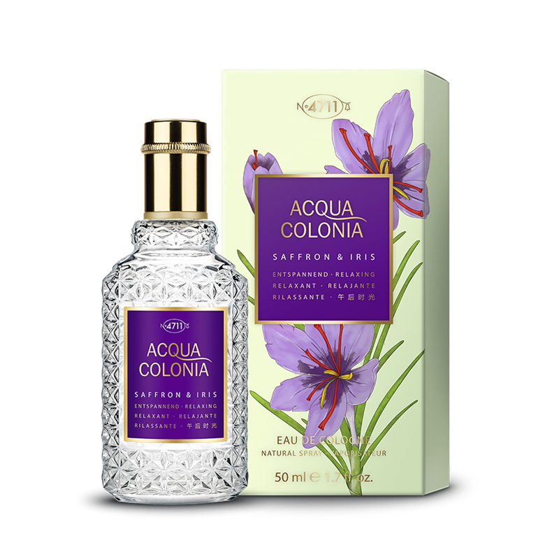 4711爽露午后时光藏红花鸢尾花古龙水 50ml