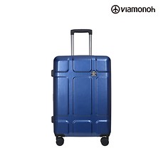 VIAMONOH #NAVY / PEBBLE 旅行箱 托运中型24 扩展型(9062NY)_免税价格_亿点免税