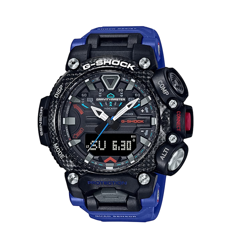 CASIO卡西欧G-SHOCK系列石英表GR-B200-1A2DR男士腕表_免税价格_亿点免税