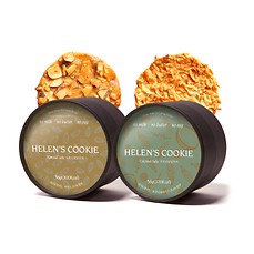 HELEN'S COOKIE	 HELEN'S COOKIE TUILE 饼干 2件套 (杏仁 TUILE , 椰果  TUILE )_免税价格_亿点免税