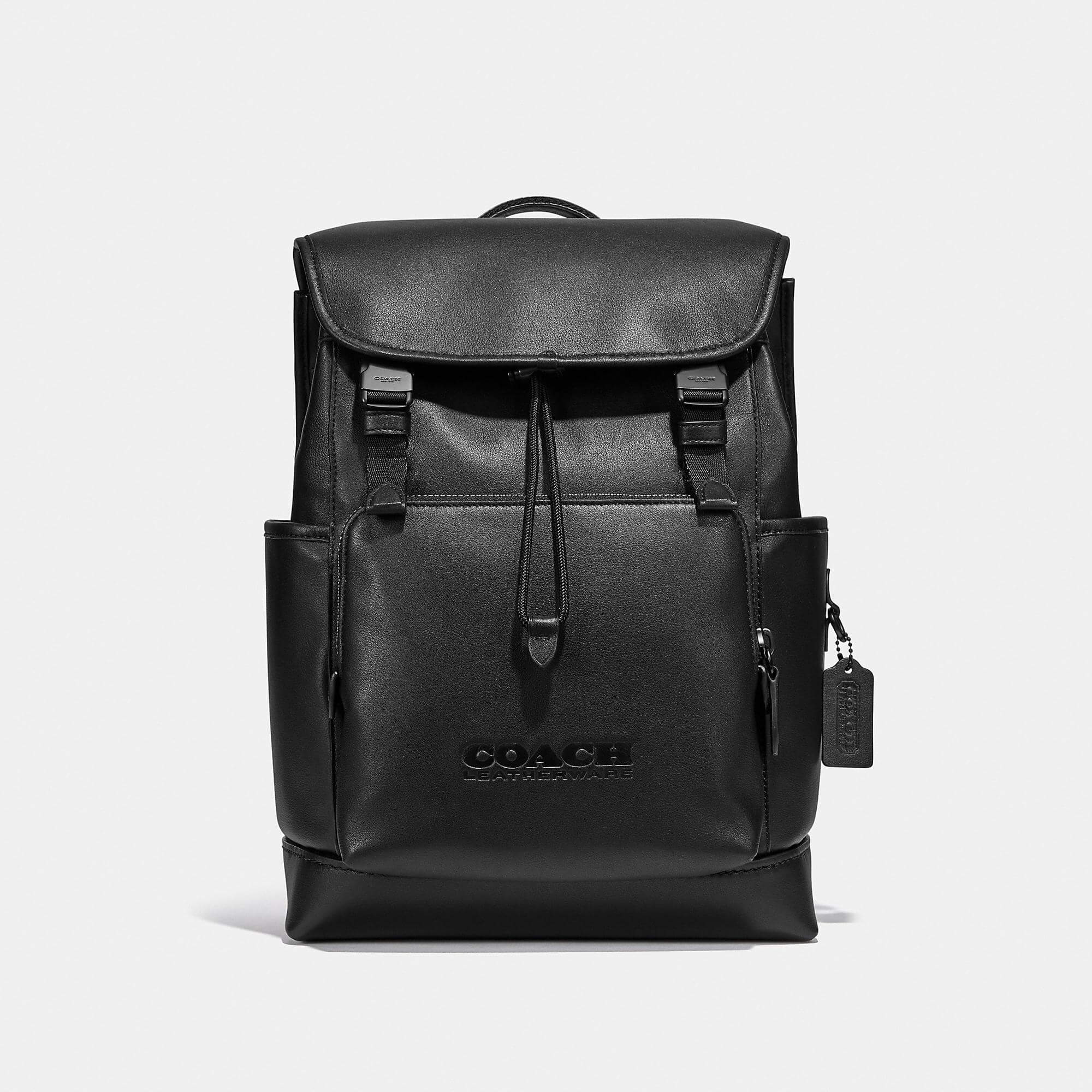 COACH League Flap Backpack - Black