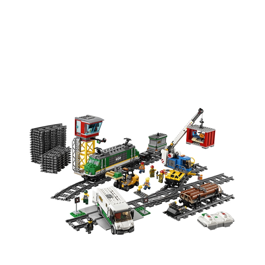 LEGO 乐高货运火车拼插玩具_免税价格_亿点免税