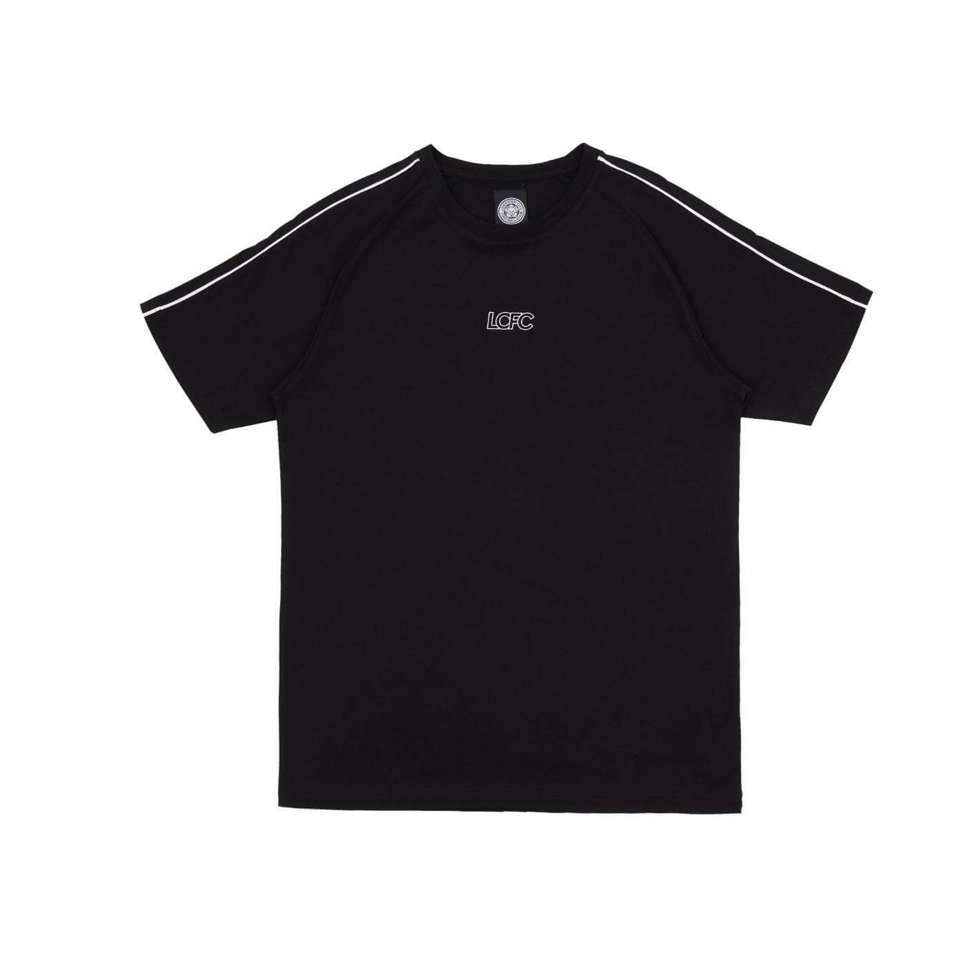 Leicester City Football Club Simple Direction T-Shirt Black Size S_免税价格_亿点免税