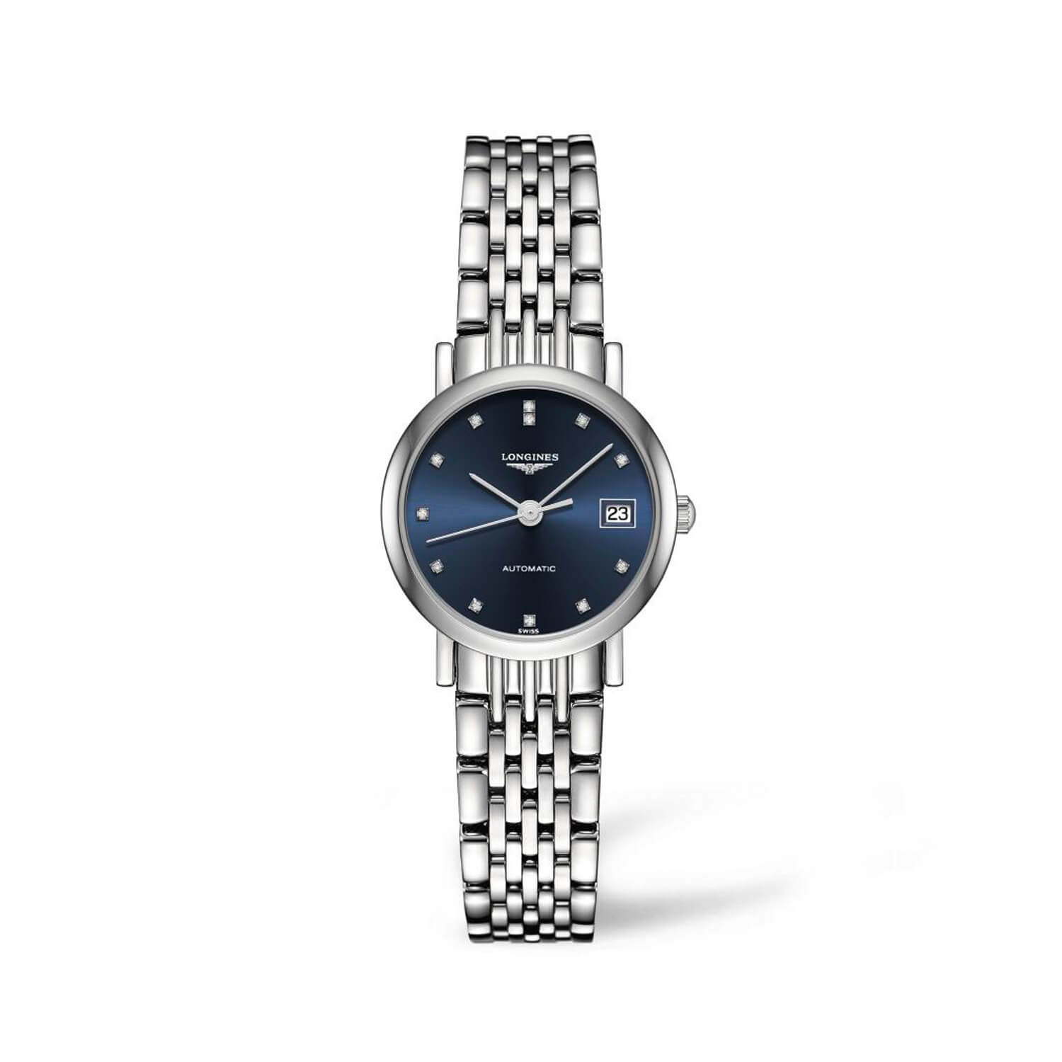 浪琴 LONGINES 博雅系列 自动机械女士腕表 25.50 mm._免税价格_亿点免税