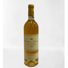 滴金酒庄贵腐甜白葡萄酒2000年  750mL