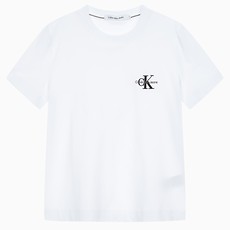 CALVIN KLEIN CALVIN KLEIN #White / 女士基础款字母短袖T恤 / XS_免税价格_亿点免税