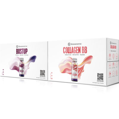 Kinohimitsu Collagen BB 10's + BustUp 10's_免税价格_亿点免税