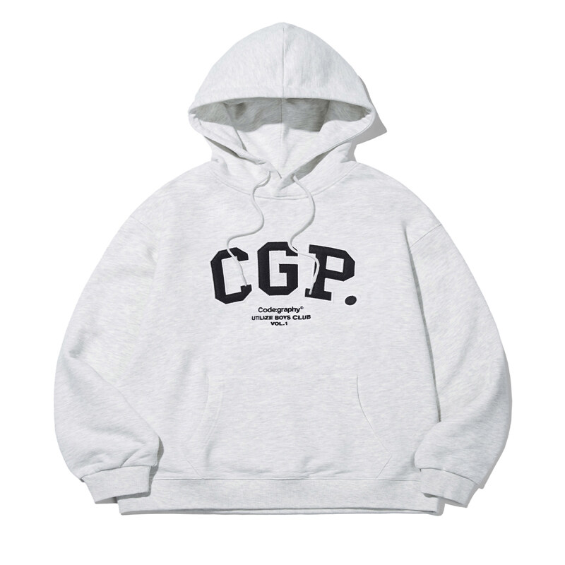 CGP Arch Logo Hoodie_M.Grey_XS