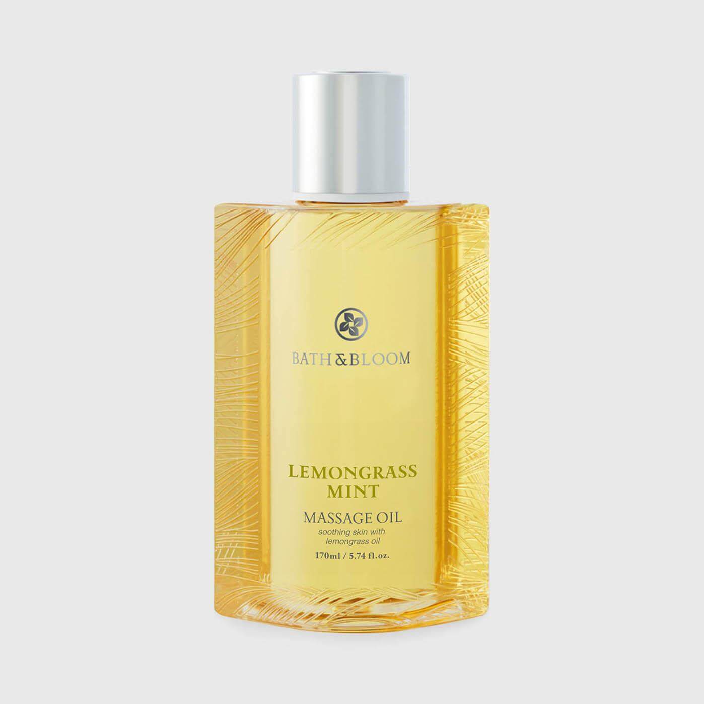 BATH&BLOOM LEMONGRASS MINT MASSAGE OIL 170ML_免税价格_亿点免税