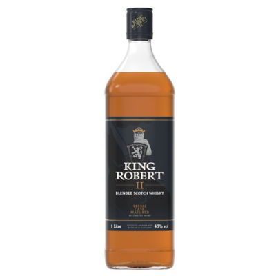 罗伯特二世国王混合苏格兰威士忌 43% 1000ML_免税价格_亿点免税