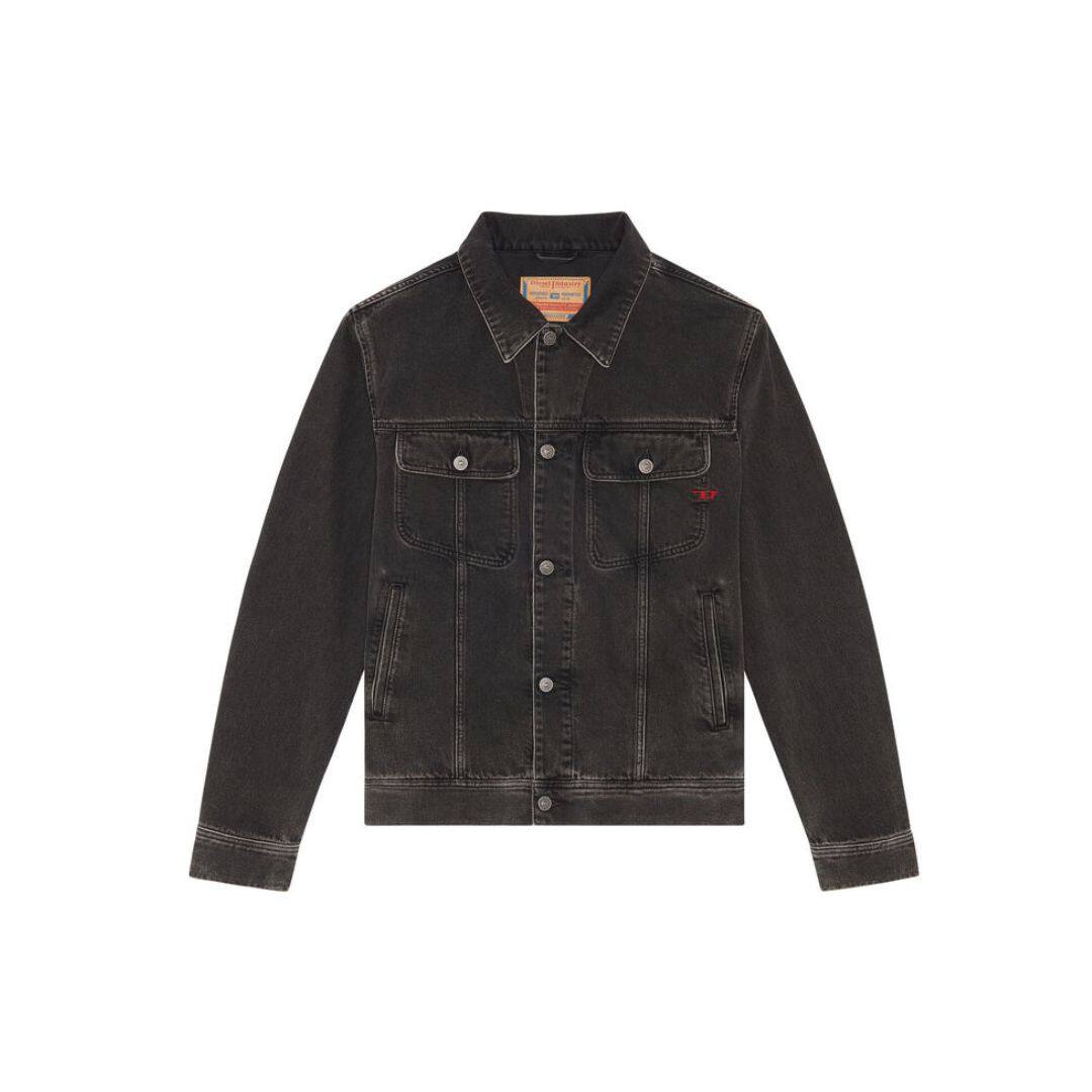 Diesel男式夹克 D-Barcy Trucker 夹克 A0388509B8802XL