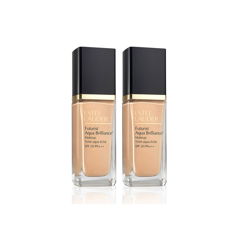 【特卖】Estée Lauder 雅诗兰黛 Futurist 沁水粉底液 SPF20/PA+++ 两只装 30ml *2 1W0 _免税价格_亿点免税