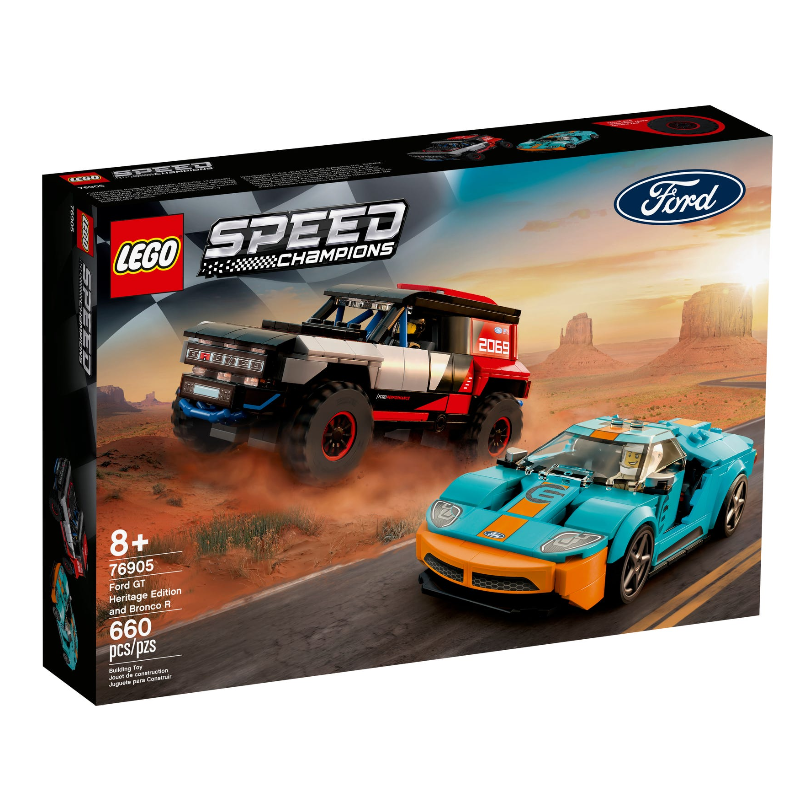 乐高福特 GT Heritage Edition and Bronco R拼插玩具（新旧包装随机发货）