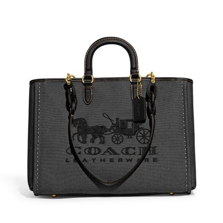 COACH 蔻驰REESE托特包CJ829 B4/BK_免税价格_亿点免税