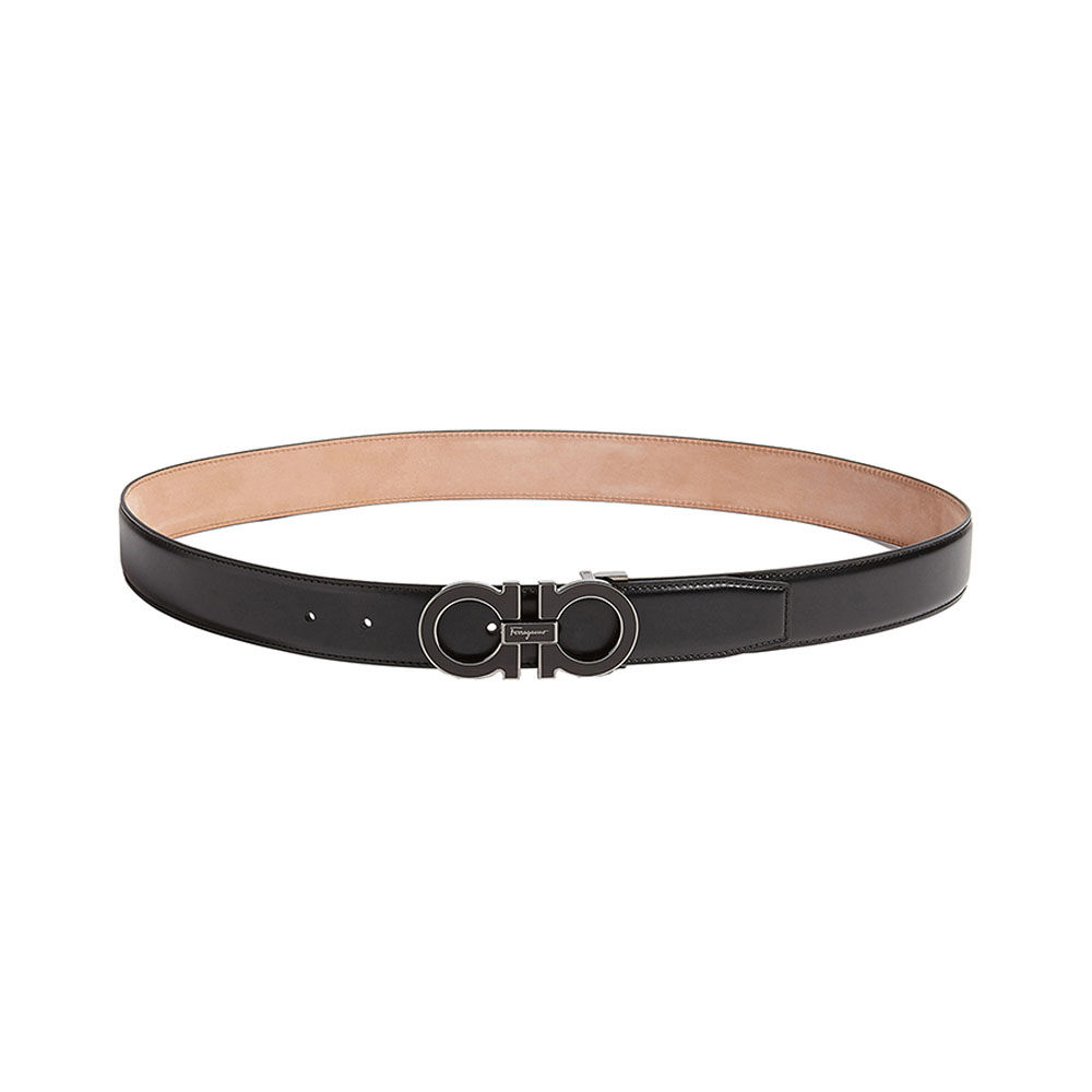 Ferragamo 可调式Gancini皮带