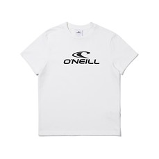 ONEILL ONEILL #O/WHITE / basic big logo半袖T恤_L_免税价格_亿点免税