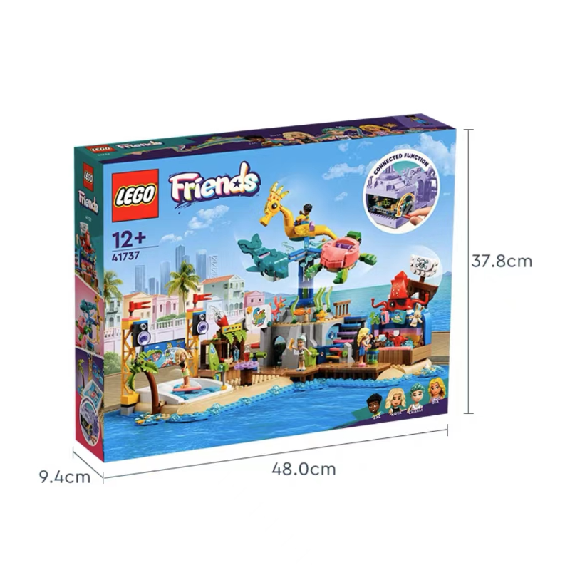 LEGO乐高海滩游乐园拼插玩具41737_免税价格_亿点免税