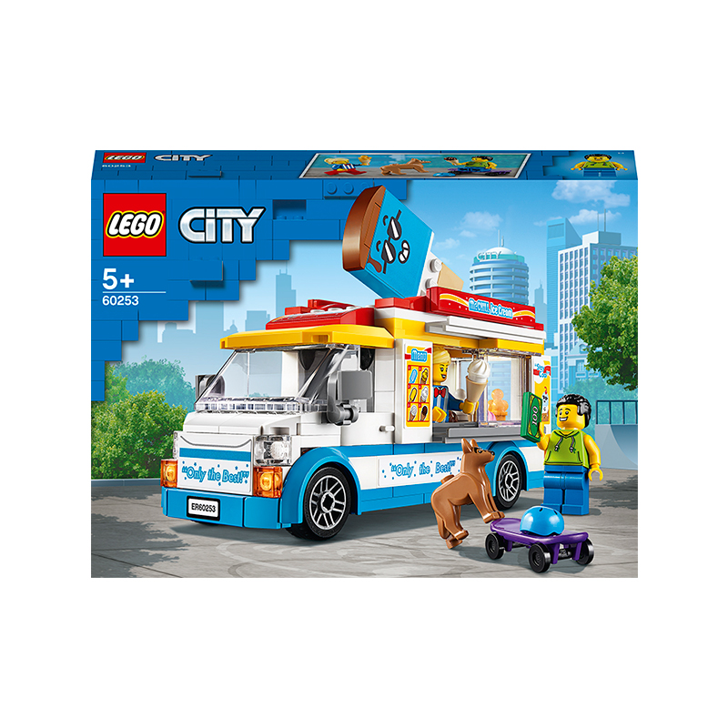 LEGO 乐高冰激凌车拼插玩具