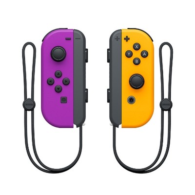 Nintendo Switch任天堂 Joy-Con(左)/(右)紫色/橙色_免税价格_亿点免税