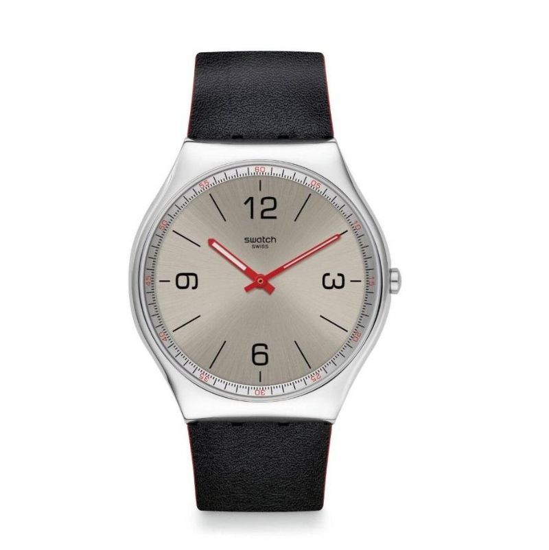 (特卖商品) Swatch 斯沃琪手表石英SS07S104男士腕表_免税价格_亿点免税