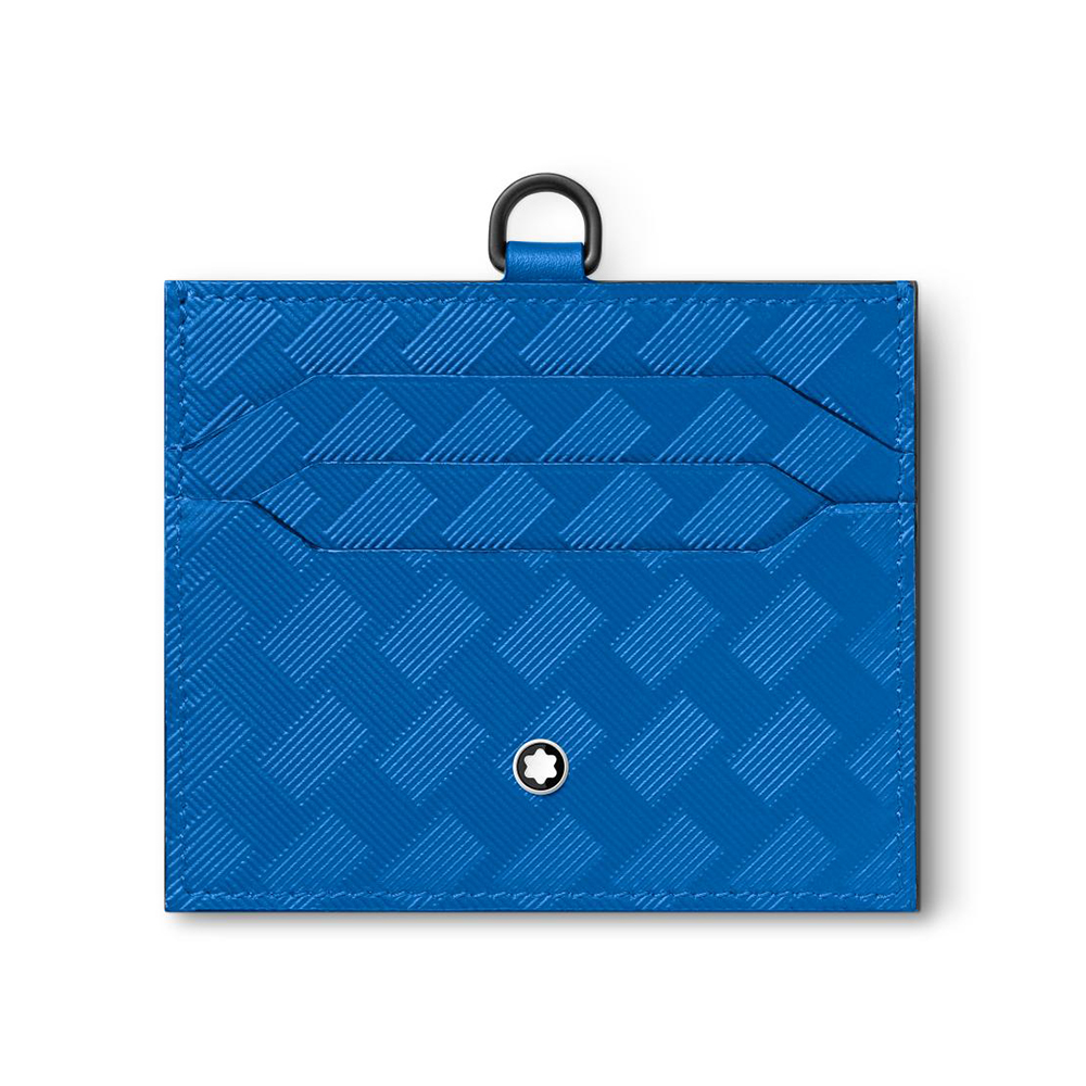 MONTBLANC 万宝龙 风尚3.0系列6个卡位皮夹 大西洋蓝