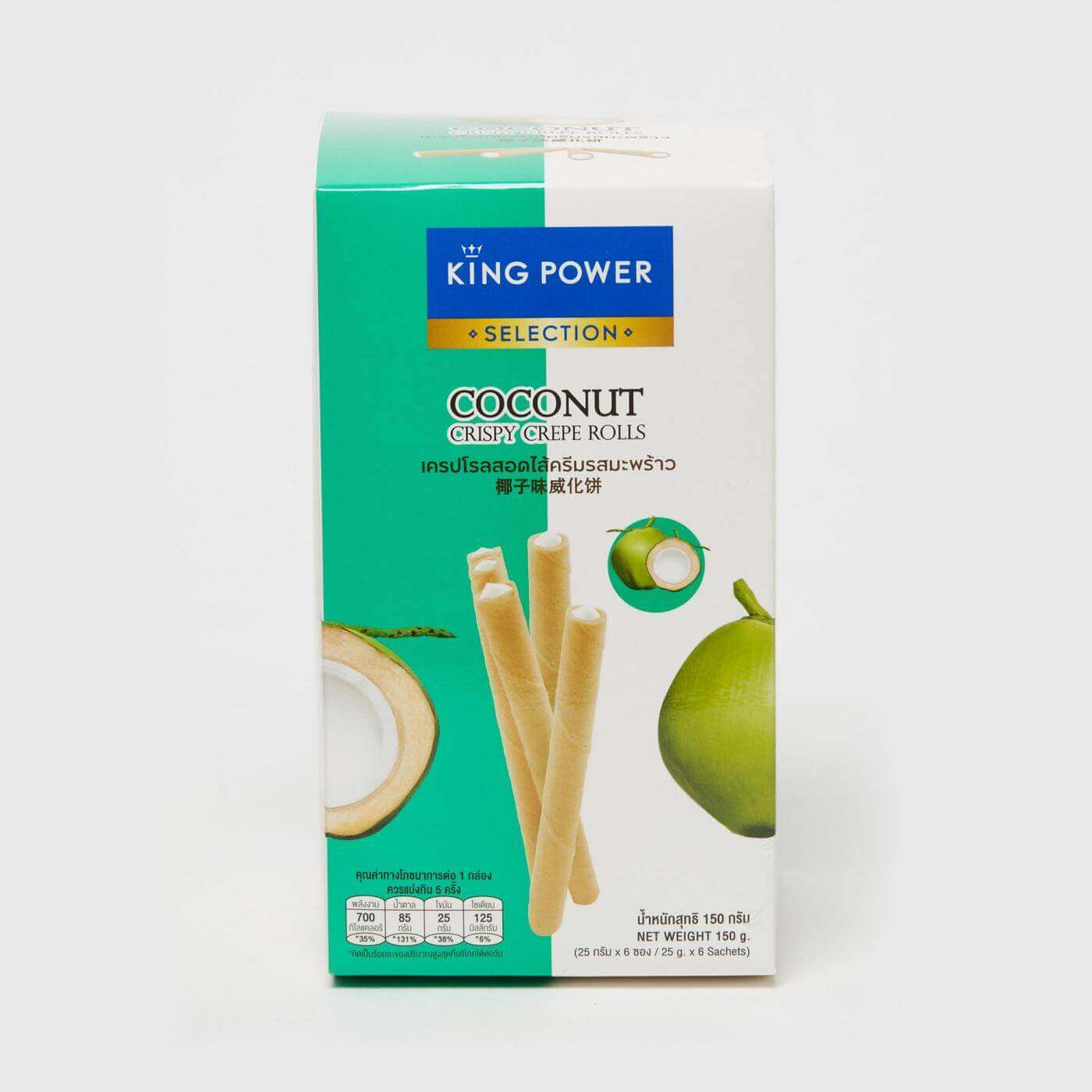 【店庆特惠】KING POWER SELECTION严选椰子脆酥卷150g