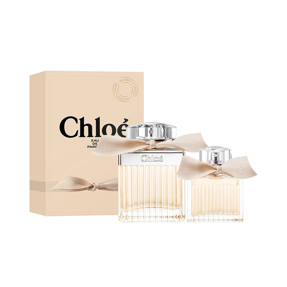 CHLOÉ 蔻依 女士两件套签名香香水春季礼盒 75ml + 20ml_免税价格_亿点免税