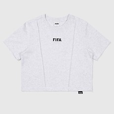 FIFA 1904 #M/GREY/女士 普通款 短身长 T恤_95_免税价格_亿点免税