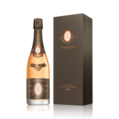 路易王妃水晶玫瑰珍藏香槟 Vinotheque 95年份 750ml_免税价格_亿点免税