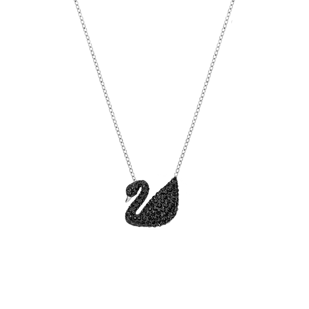 施华洛世奇 ICONIC  SWAN 天鹅项链（大） _免税价格_亿点免税