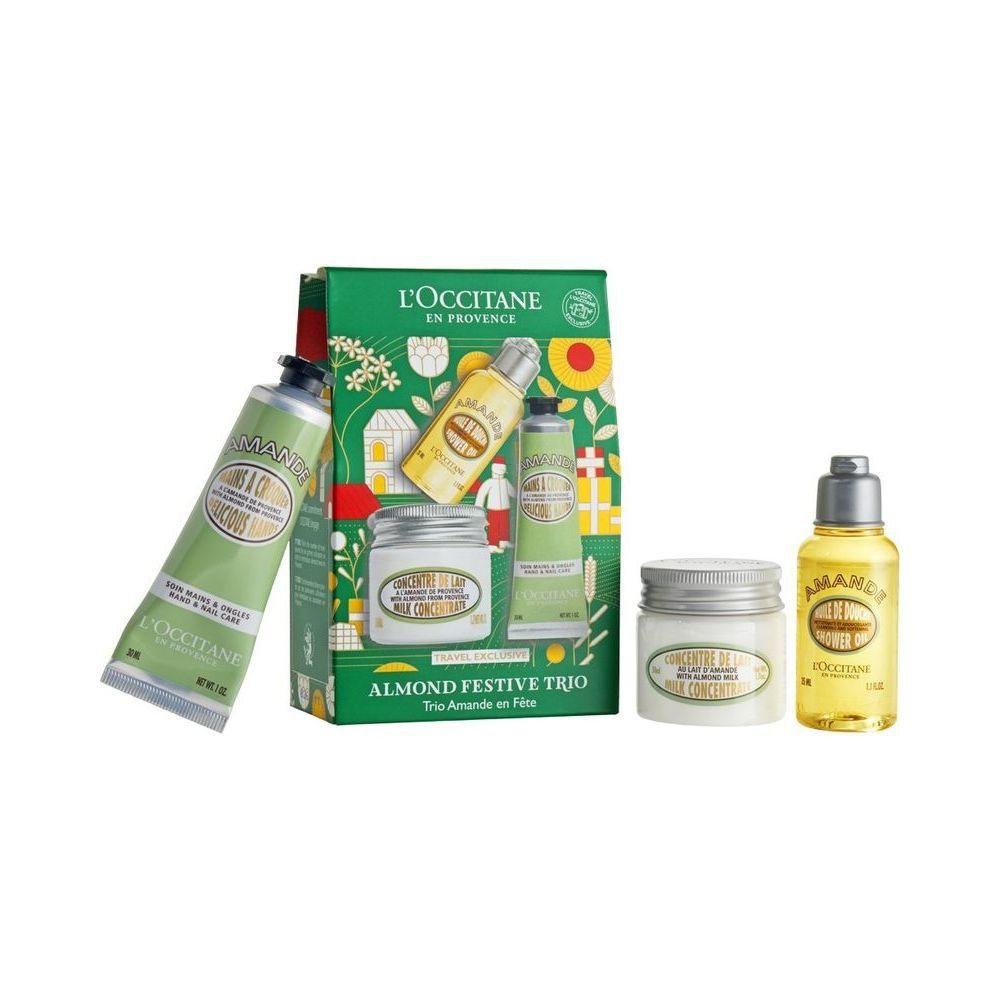 L'Occitane en Provence 欧舒丹 甜扁桃套装（节日限定）_免税价格_亿点免税