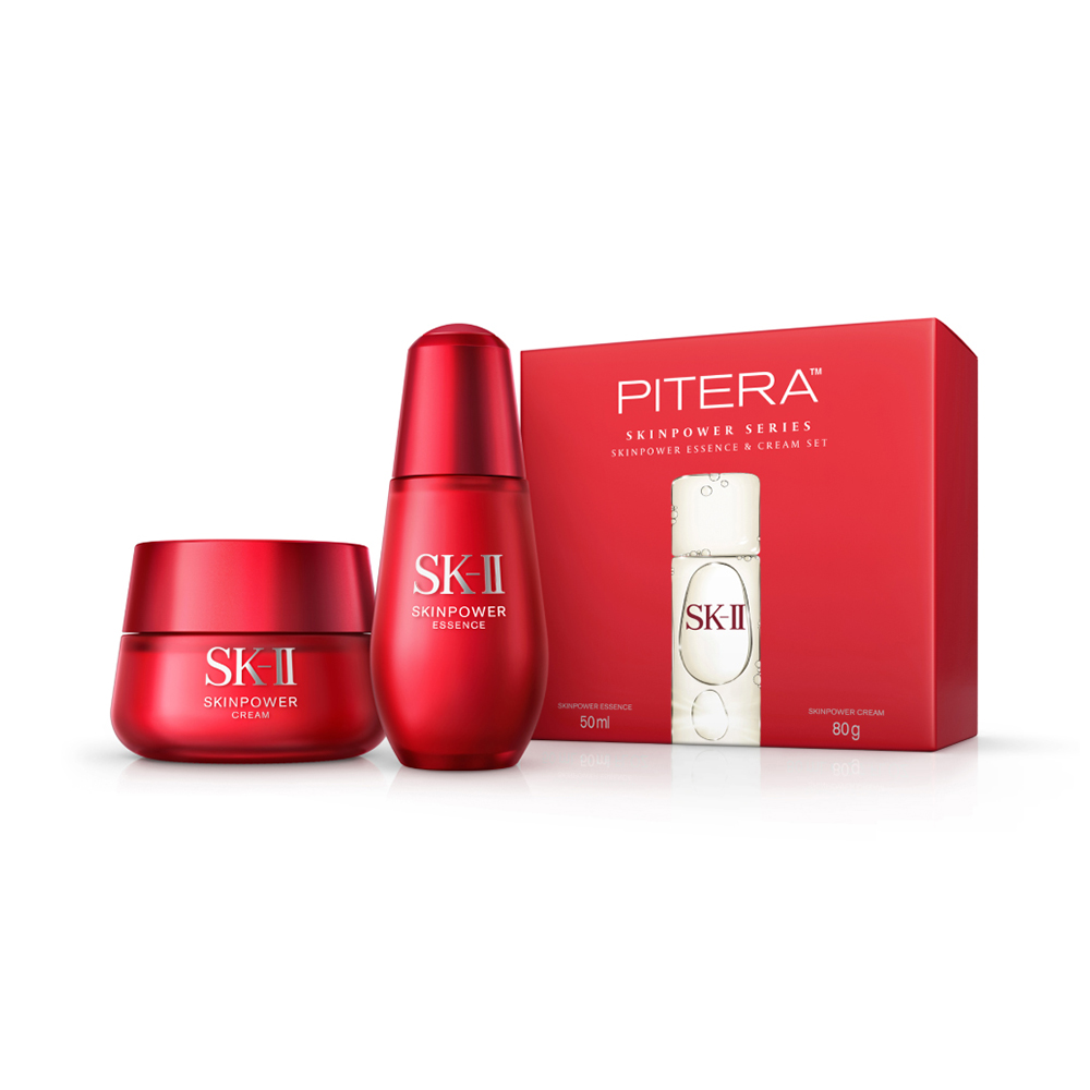 SK-II 红瓶精华面霜组合【细腻紧致套装】滋润紧致嘭弹 套装