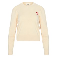 AMI #VANILLE / RED ADC SWEATER_女士